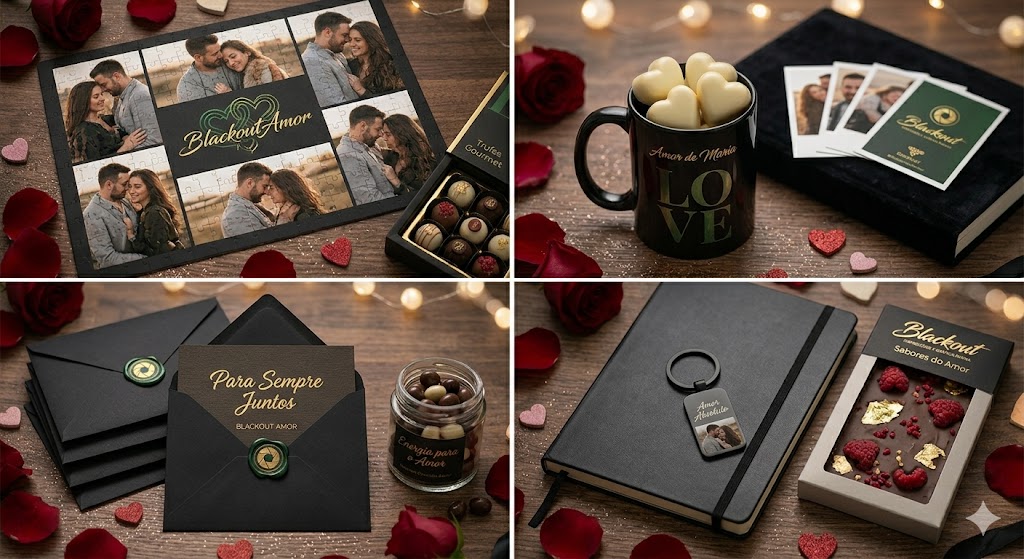 Kit completo Blackout Amor